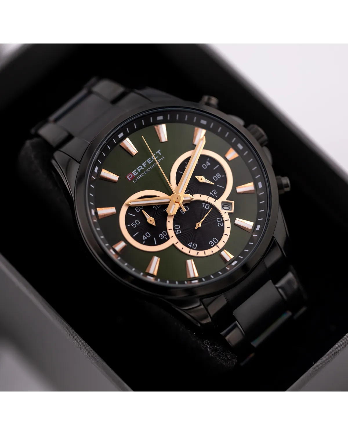 ZEGAREK MĘSKI PERFECT M510CH-04 - CHRONOGRAF (zp386d) + BOX ZEGAREK MĘSKI PERFECT M510CH-04 - CHRONOGRAF (zp386d) + BOX