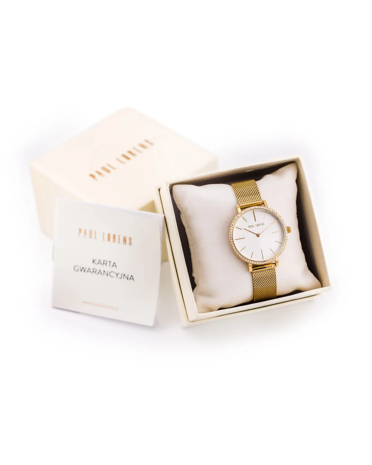 ZEGAREK DAMSKI PAUL LORENS -  PL12894B-4D1 (zg553d) + BOX