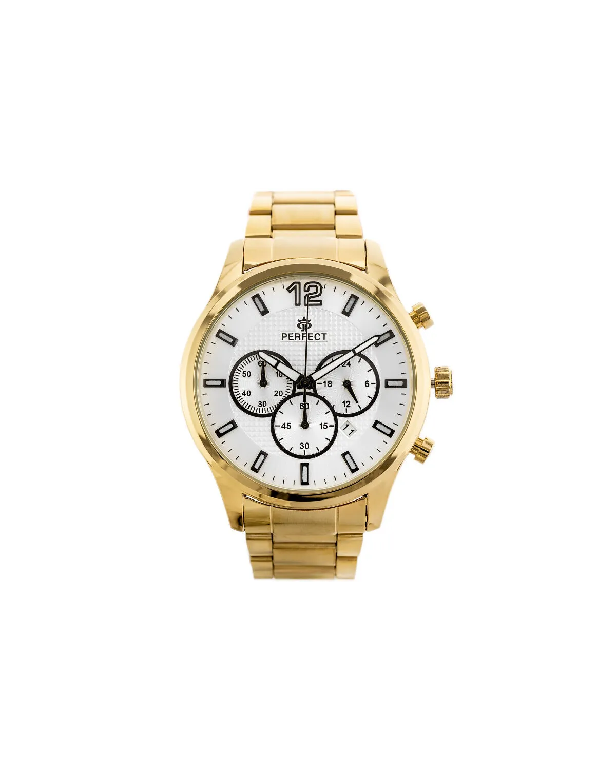 ZEGAREK MĘSKI PERFECT CH01M - CHRONOGRAF (zp355c) + BOX