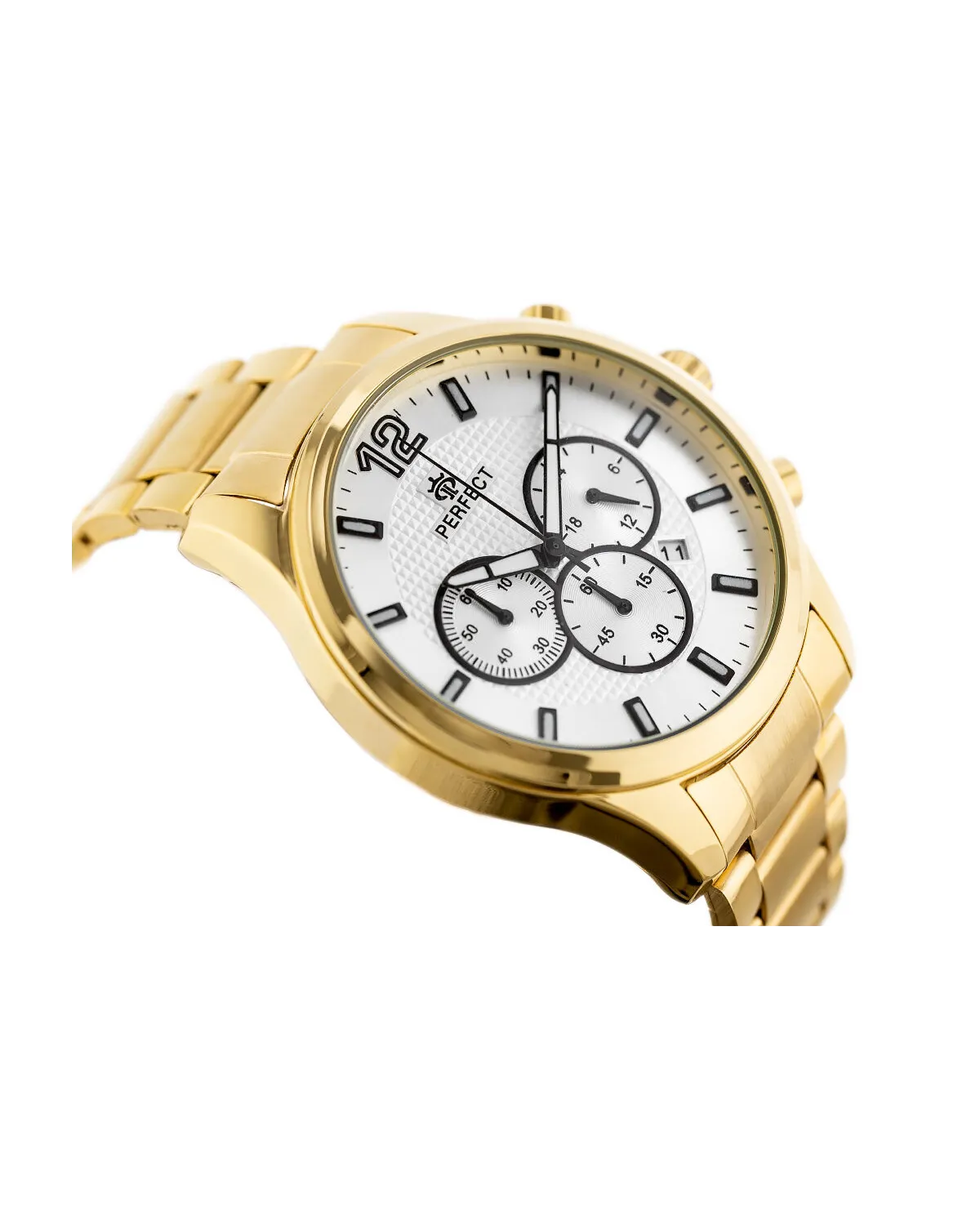 ZEGAREK MĘSKI PERFECT CH01M - CHRONOGRAF (zp355c) + BOX