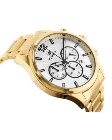 ZEGAREK MĘSKI PERFECT CH01M - CHRONOGRAF (zp355c) + BOX