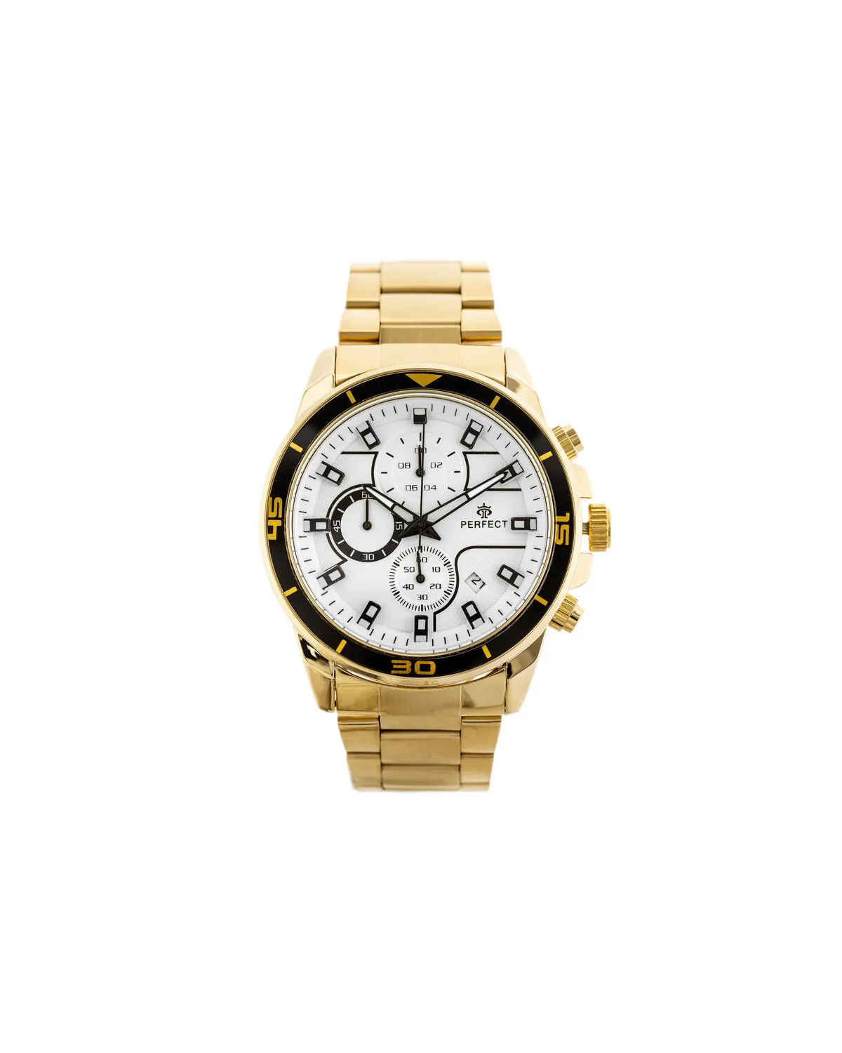 ZEGAREK MĘSKI PERFECT CH02M - CHRONOGRAF (zp356d) + BOX