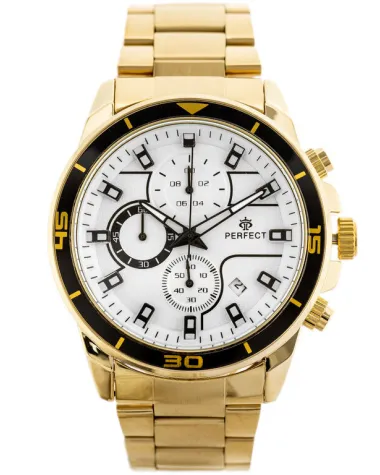 ZEGAREK MĘSKI PERFECT CH02M - CHRONOGRAF (zp356d) + BOX