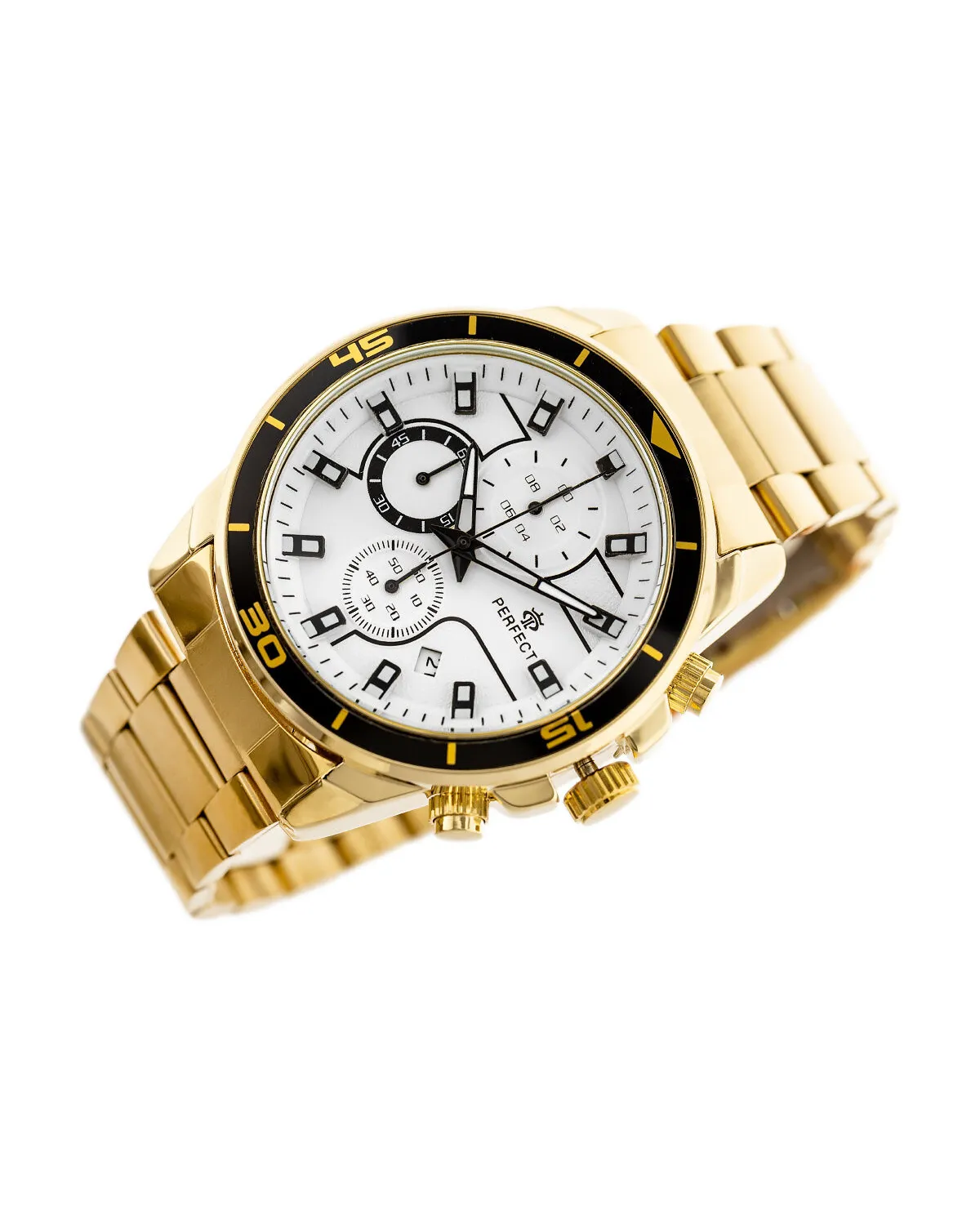 ZEGAREK MĘSKI PERFECT CH02M - CHRONOGRAF (zp356d) + BOX