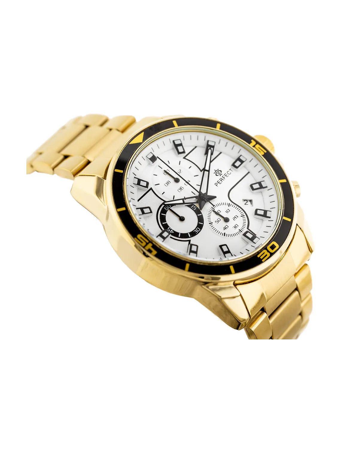 ZEGAREK MĘSKI PERFECT CH02M - CHRONOGRAF (zp356d) + BOX