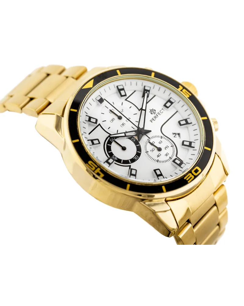 ZEGAREK MĘSKI PERFECT CH02M - CHRONOGRAF (zp356d) + BOX
