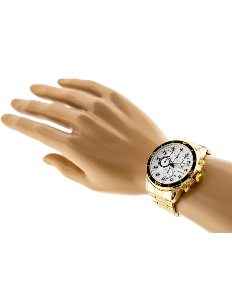 ZEGAREK MĘSKI PERFECT CH02M - CHRONOGRAF (zp356d) + BOX