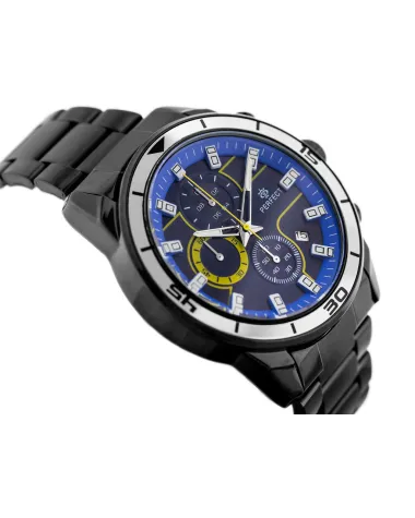 ZEGAREK MĘSKI PERFECT CH02M - CHRONOGRAF (zp356f) + BOX