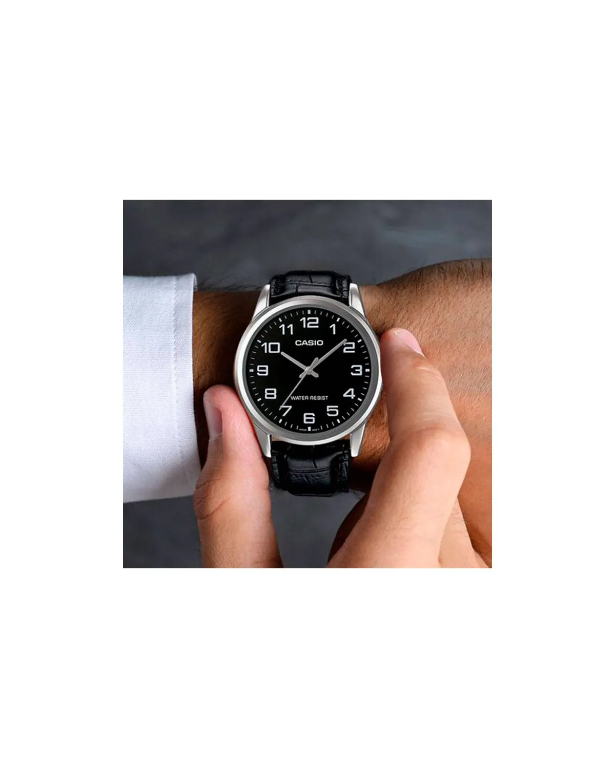 ZEGAREK MĘSKI CASIO MTP-V001L-1BUDF (zd080d) + BOX ZEGAREK MĘSKI CASIO MTP-V001L-1BUDF (zd080d) + BOX