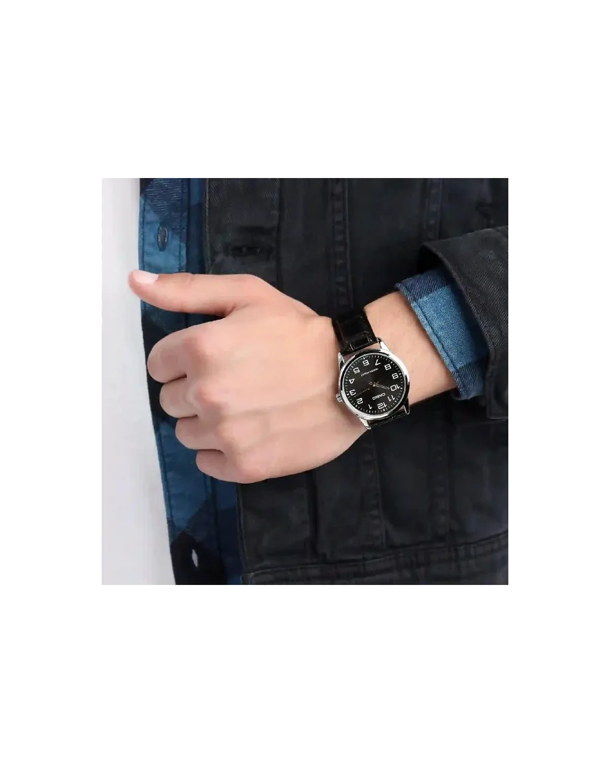 ZEGAREK MĘSKI CASIO MTP-V001L-1BUDF (zd080d) + BOX ZEGAREK MĘSKI CASIO MTP-V001L-1BUDF (zd080d) + BOX