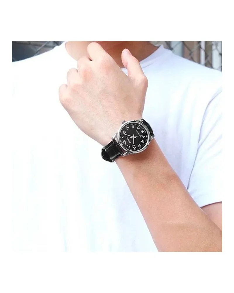ZEGAREK MĘSKI CASIO MTP-V001L-1BUDF (zd080d) + BOX ZEGAREK MĘSKI CASIO MTP-V001L-1BUDF (zd080d) + BOX