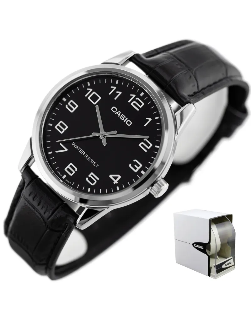 ZEGAREK MĘSKI CASIO MTP-V001L-1BUDF (zd080d) + BOX ZEGAREK MĘSKI CASIO MTP-V001L-1BUDF (zd080d) + BOX