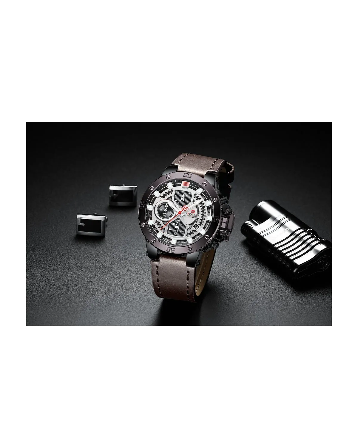 ZEGAREK MĘSKI NAVIFORCE NF9159 - (zn105c) + BOX ZEGAREK MĘSKI NAVIFORCE NF9159 - (zn105c) + BOX