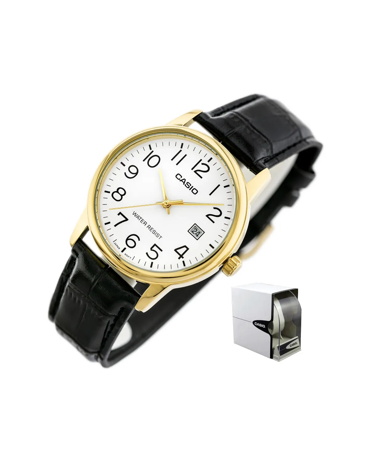 ZEGAREK MĘSKI CASIO MTP-V002GL-7B2UDF (zd106a) + BOX ZEGAREK MĘSKI CASIO MTP-V002GL-7B2UDF (zd106a) + BOX