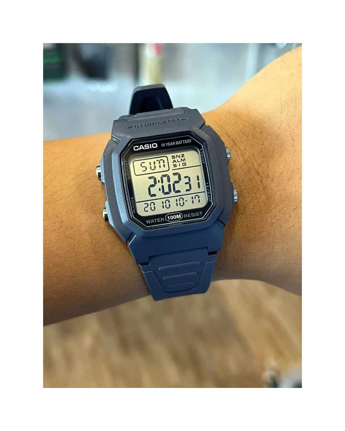 ZEGAREK MĘSKI CASIO W-800H-2A (zd100c) - KLASYKA + BOX