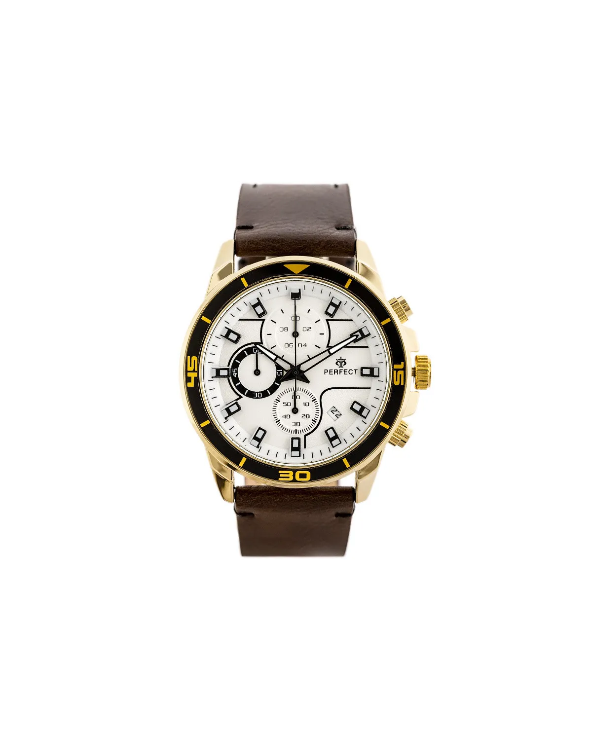 ZEGAREK MĘSKI PERFECT CH02L - CHRONOGRAF (zp351b) + BOX