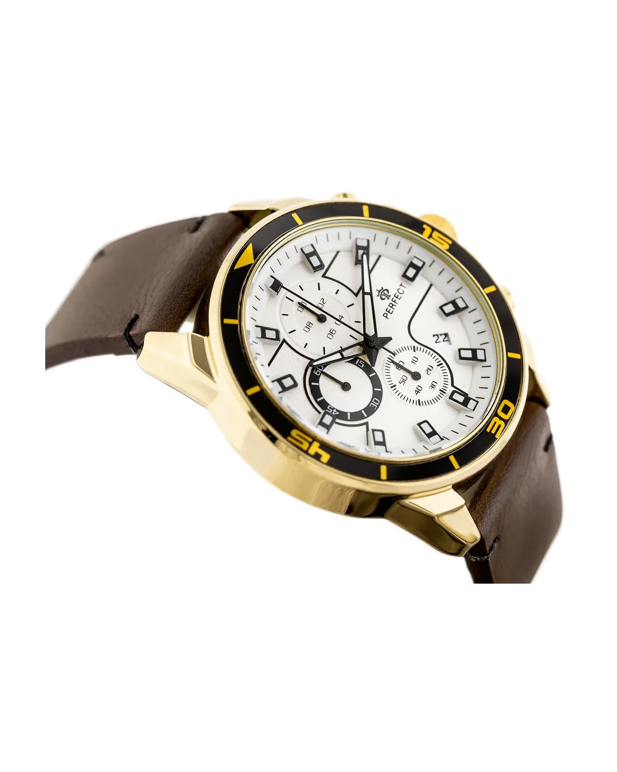 ZEGAREK MĘSKI PERFECT CH02L - CHRONOGRAF (zp351b) + BOX