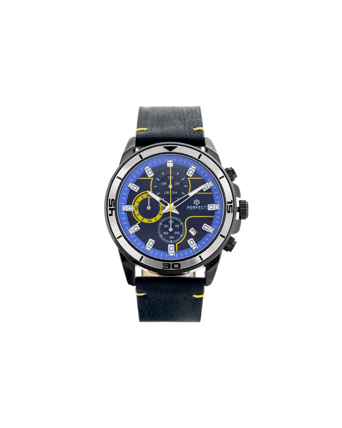 ZEGAREK MĘSKI PERFECT CH02L - CHRONOGRAF (zp351e) + BOX