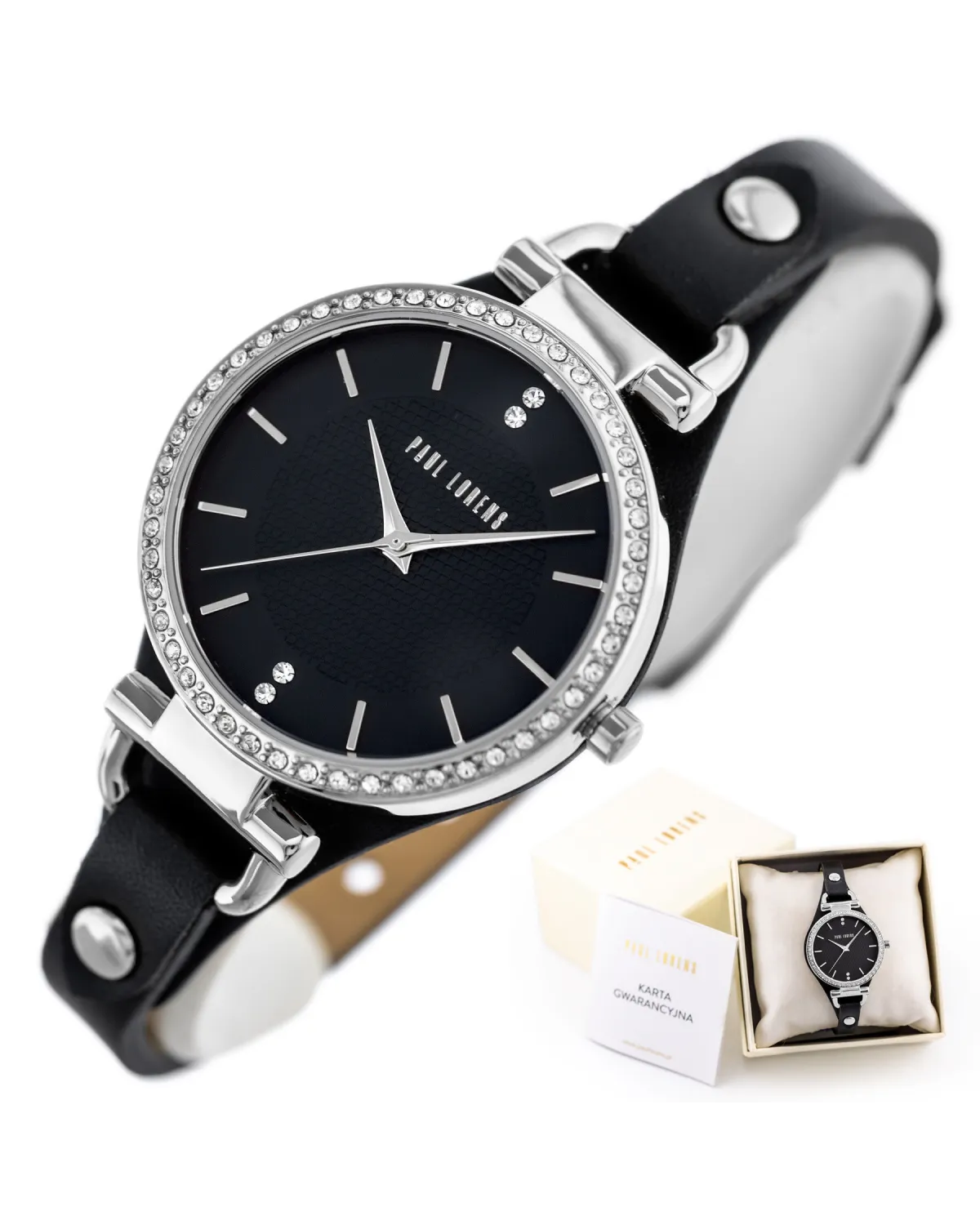ZEGAREK DAMSKI PAUL LORENS -  PL13922A-1A1 (zg544a) + BOX