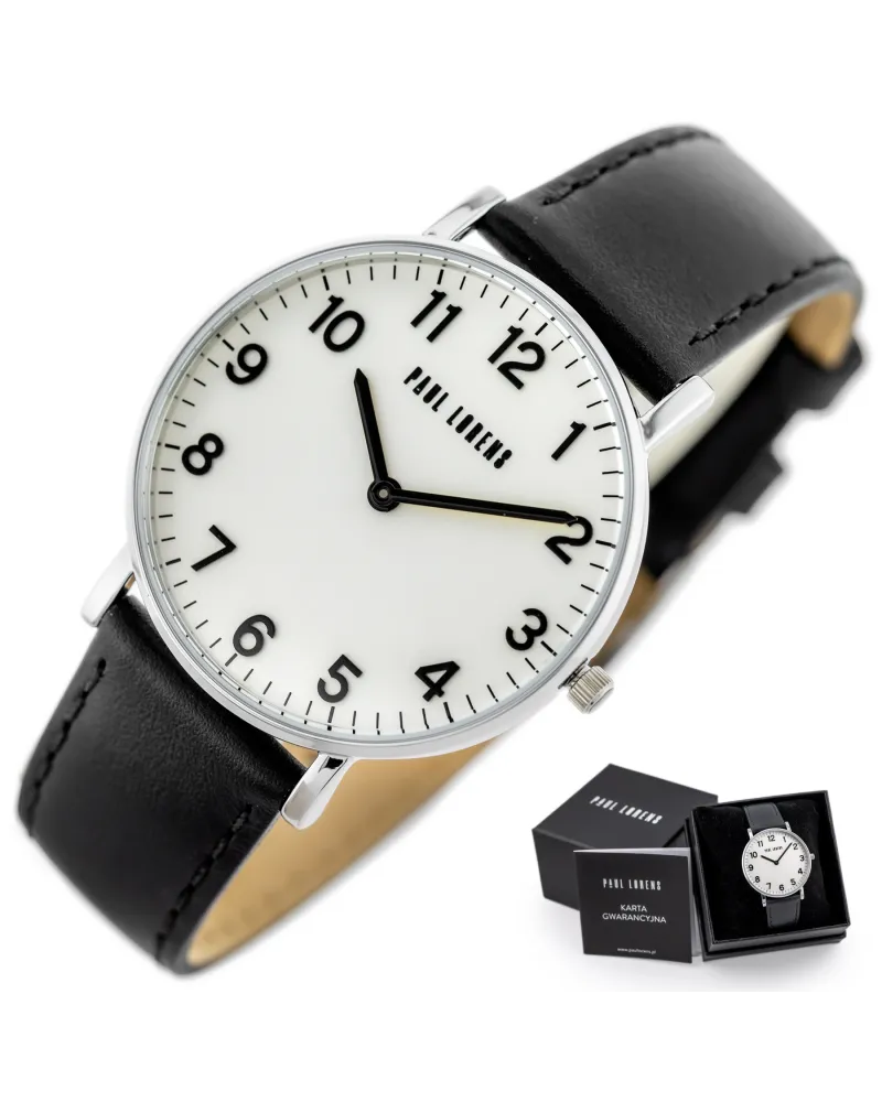 ZEGAREK MĘSKI PAUL LORENS - PL11989A5-3A1 (zg370d) + BOX