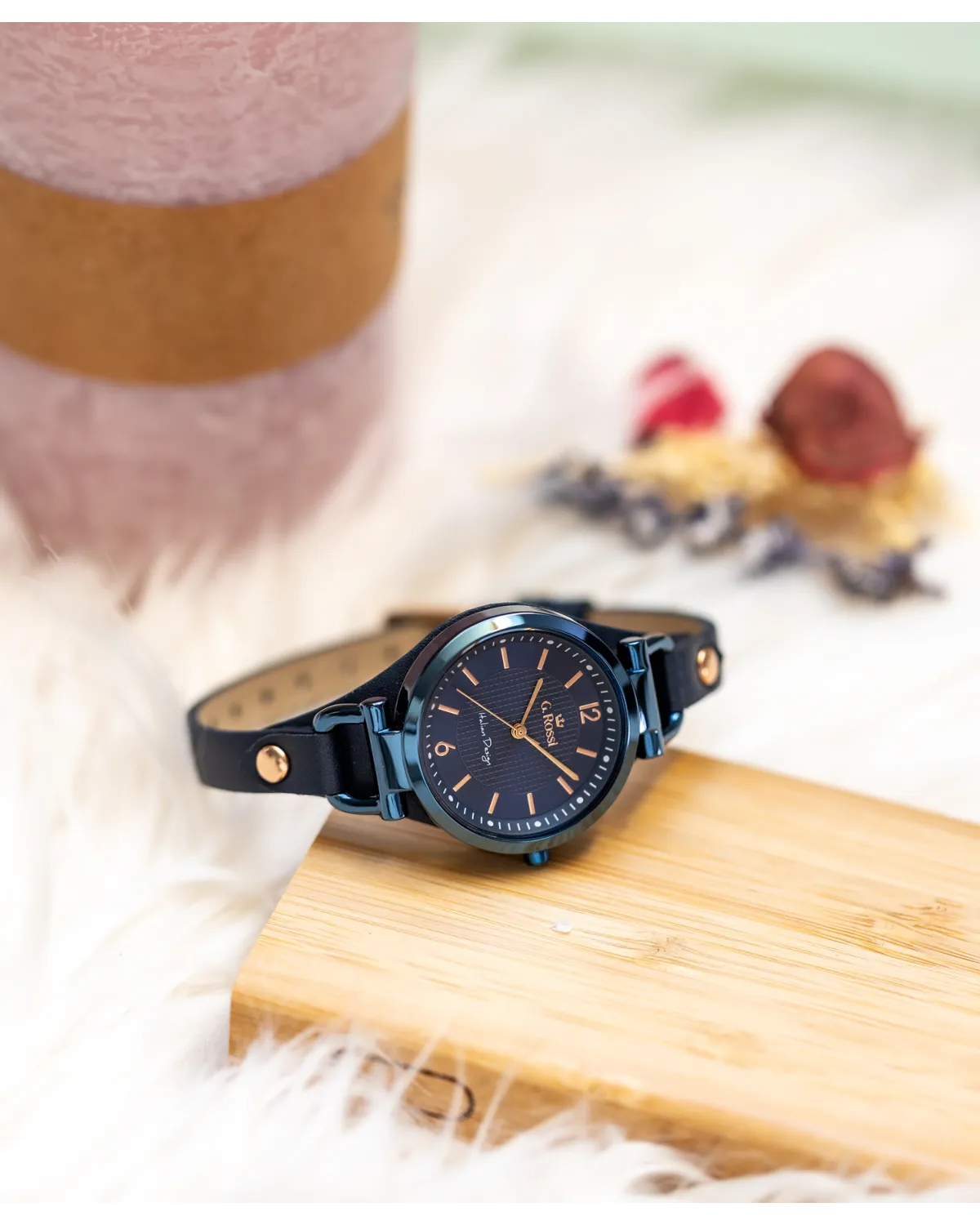 ZEGAREK DAMSKI G. ROSSI - LESTI zg631d + BOX