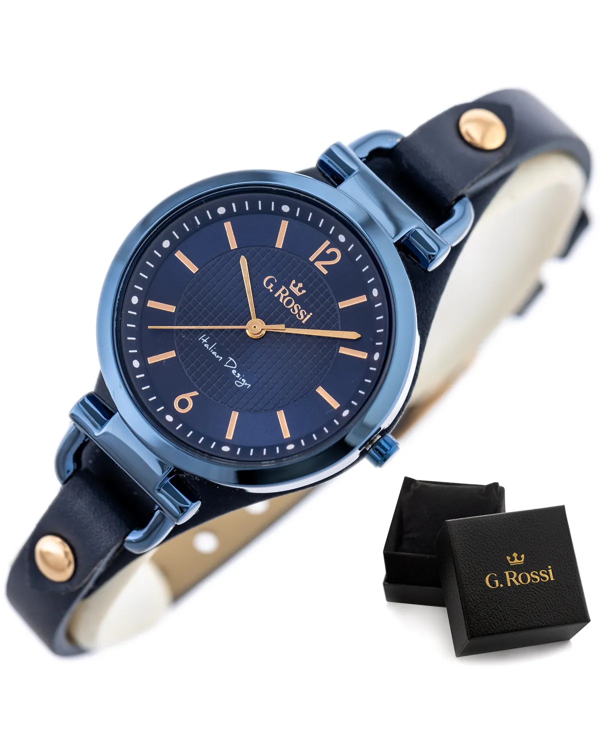 ZEGAREK DAMSKI G. ROSSI - LESTI zg631d + BOX