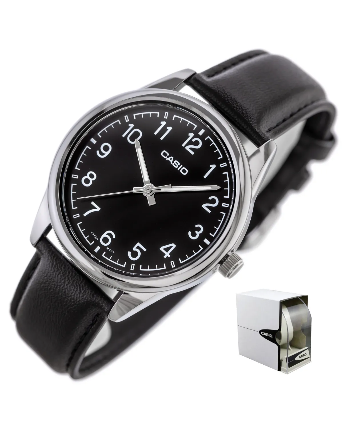 ZEGAREK MĘSKI CASIO MTP-V005L-1B4 + BOX (zd066g)