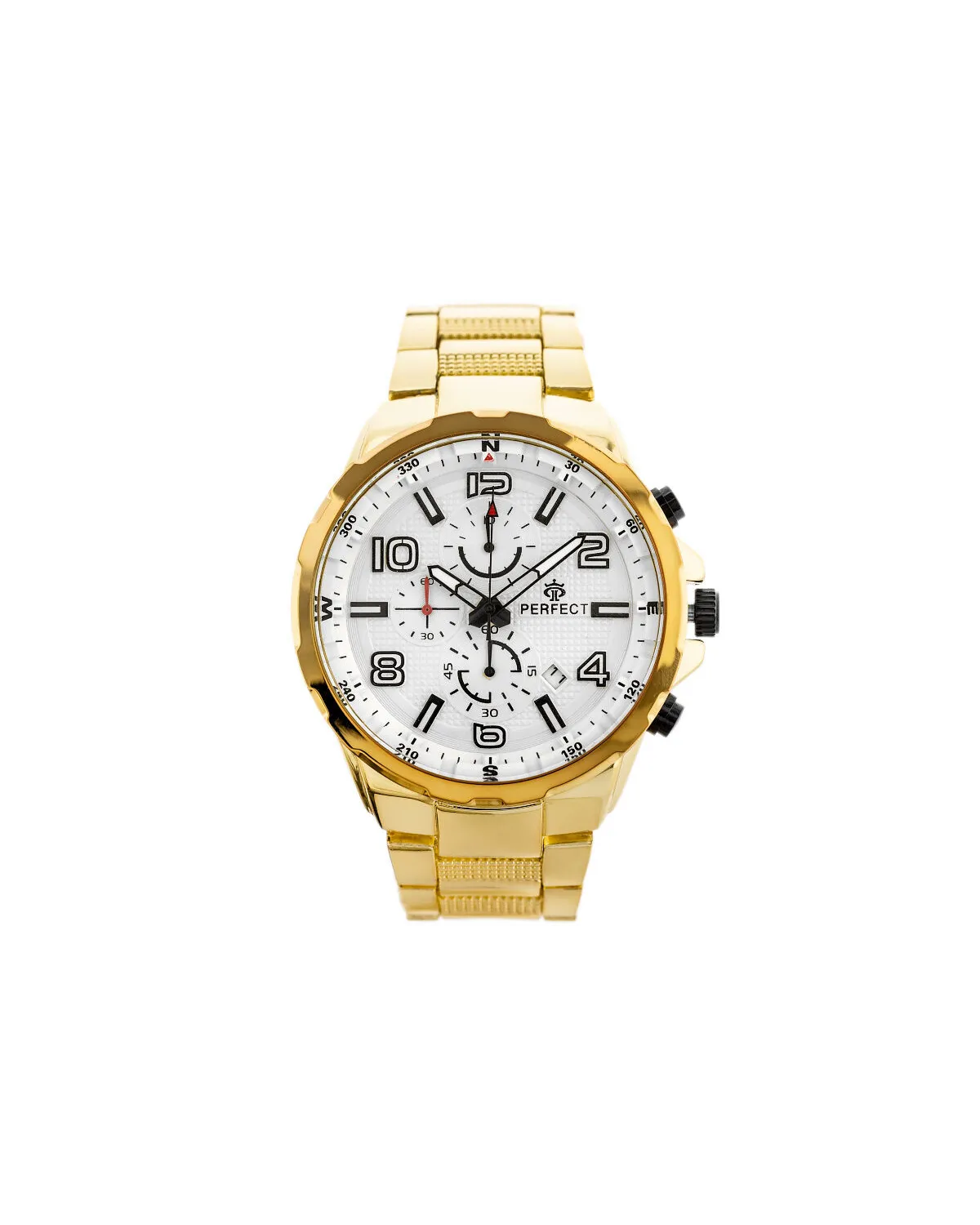 ZEGAREK MĘSKI PERFECT CH05M - CHRONOGRAF (zp357d) + BOX