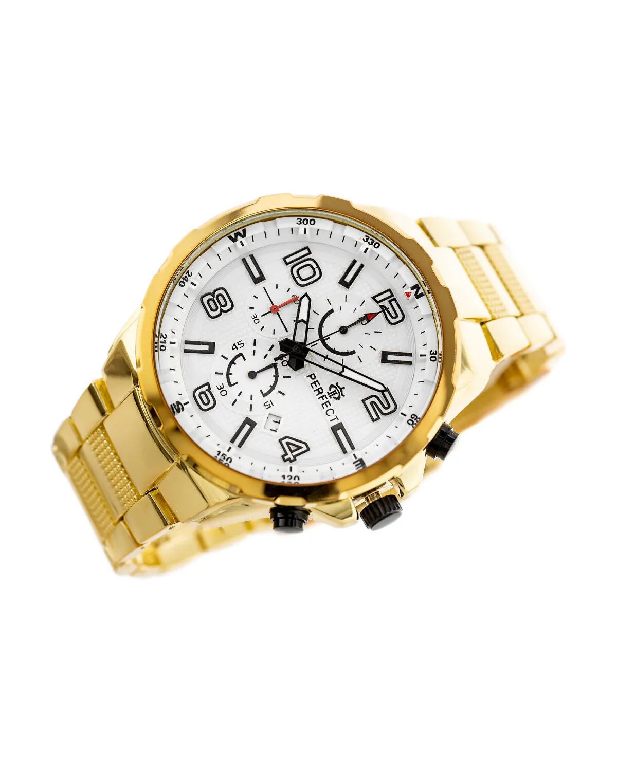ZEGAREK MĘSKI PERFECT CH05M - CHRONOGRAF (zp357d) + BOX