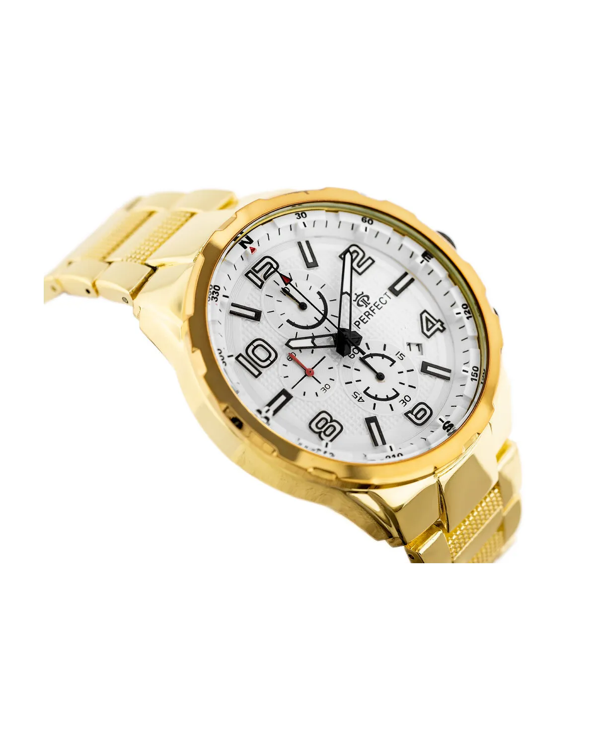 ZEGAREK MĘSKI PERFECT CH05M - CHRONOGRAF (zp357d) + BOX