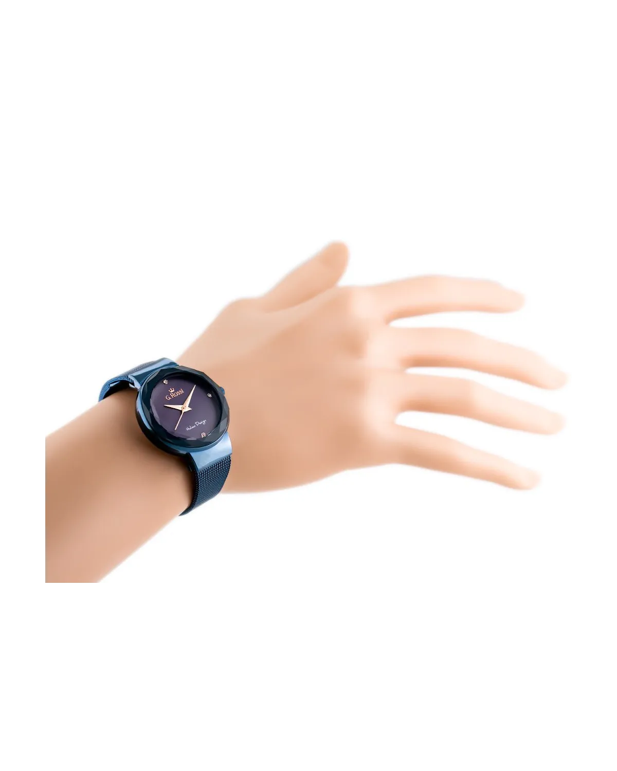 ZEGAREK G. ROSSI - 11184B-6F3 (zg785f) blue/violet + BOX
