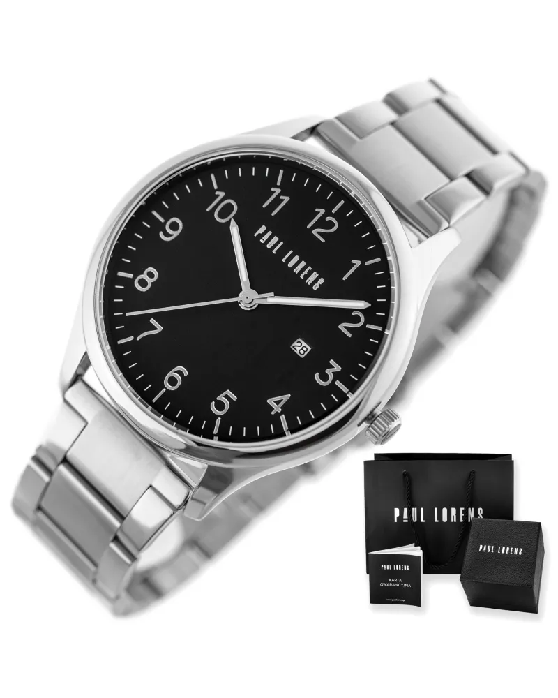 ZEGAREK MĘSKI PAUL LORENS - PL1273B2-1C1 (zg351a) + BOX
