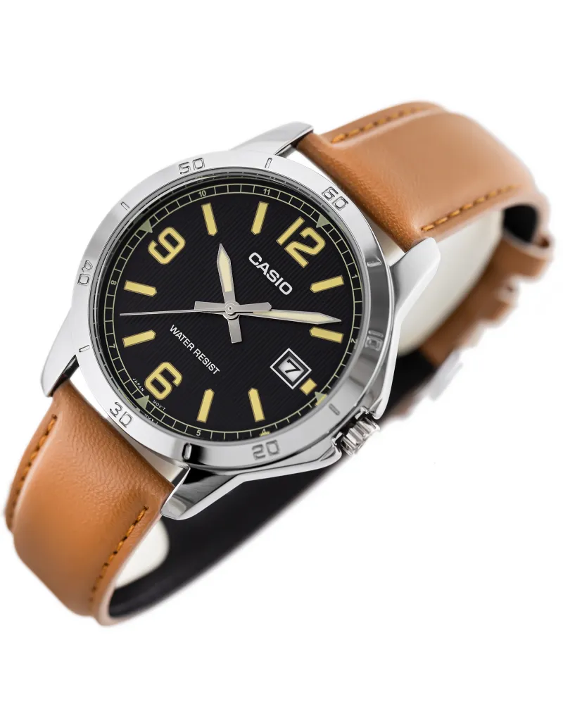 ZEGAREK MĘSKI CASIO MTP-V004L-1B2 + BOX ZEGAREK MĘSKI CASIO MTP-V004L-1B2 + BOX