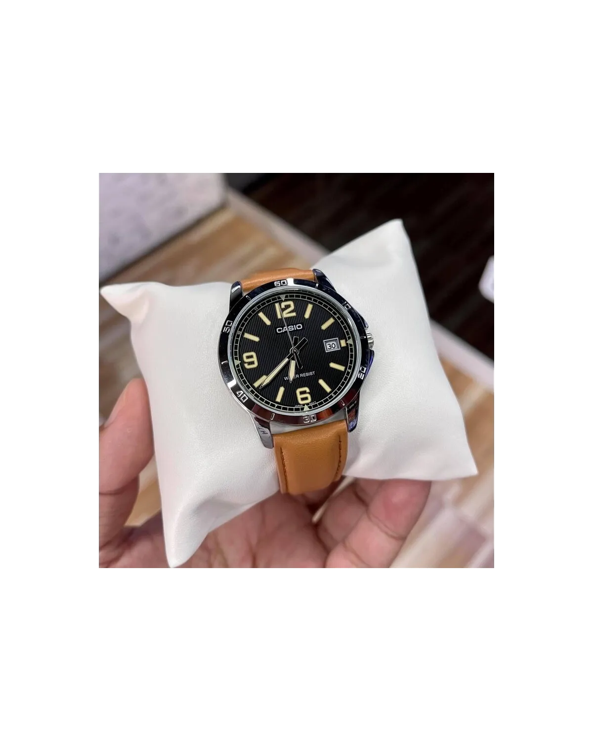 ZEGAREK MĘSKI CASIO MTP-V004L-1B2 + BOX ZEGAREK MĘSKI CASIO MTP-V004L-1B2 + BOX