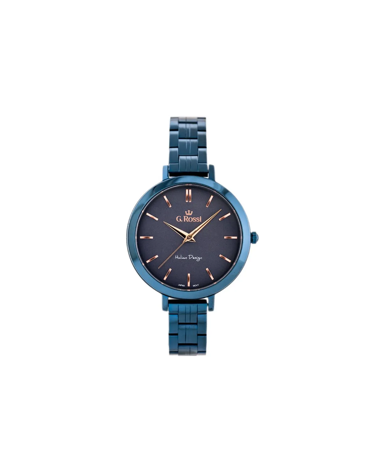 ZEGAREK G. ROSSI - 11389B-6F3 (zg787h) blue/violet + BOX