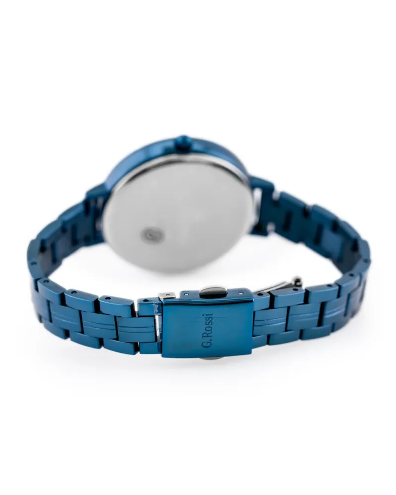 ZEGAREK G. ROSSI - 11389B-6F3 (zg787h) blue/violet + BOX
