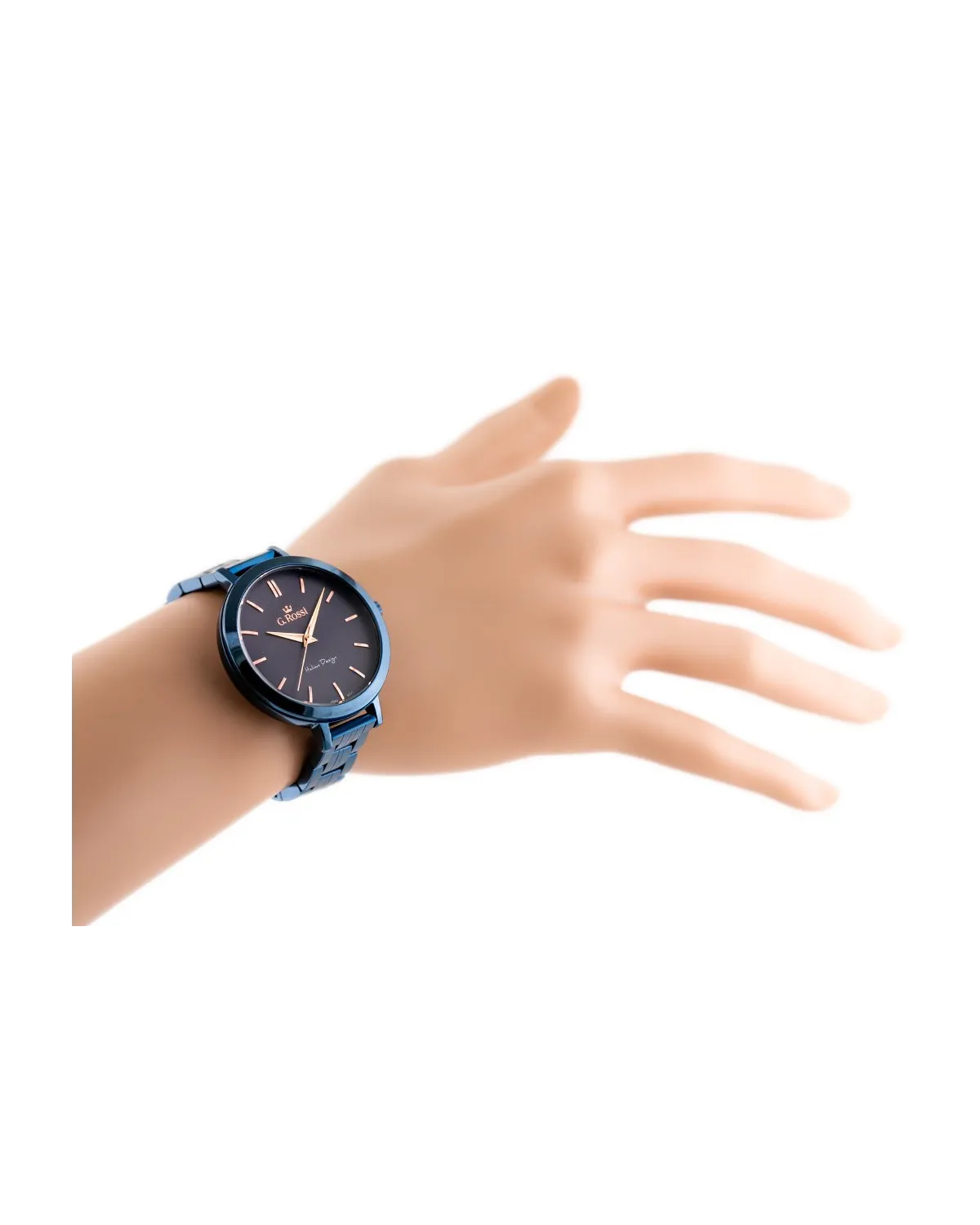 ZEGAREK G. ROSSI - 11389B-6F3 (zg787h) blue/violet + BOX