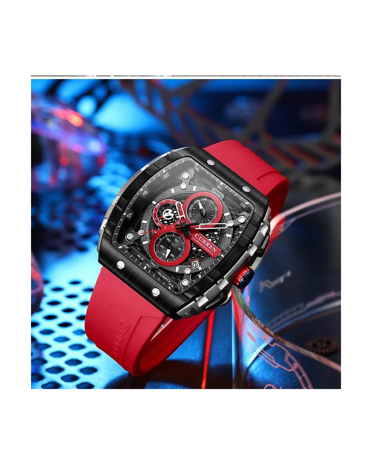 ZEGAREK MĘSKI CURREN 8442 (zc046b) + BOX