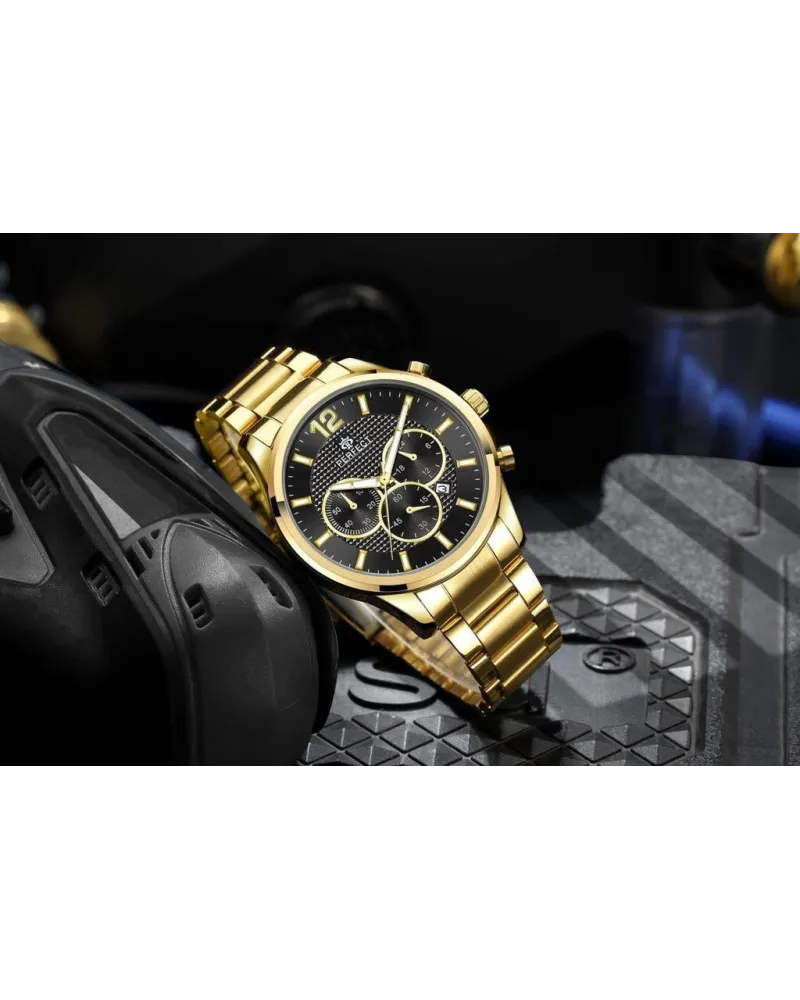 ZEGAREK MĘSKI PERFECT CH01M - CHRONOGRAF (zp355g) + BOX ZEGAREK MĘSKI PERFECT CH01M - CHRONOGRAF (zp355g) + BOX