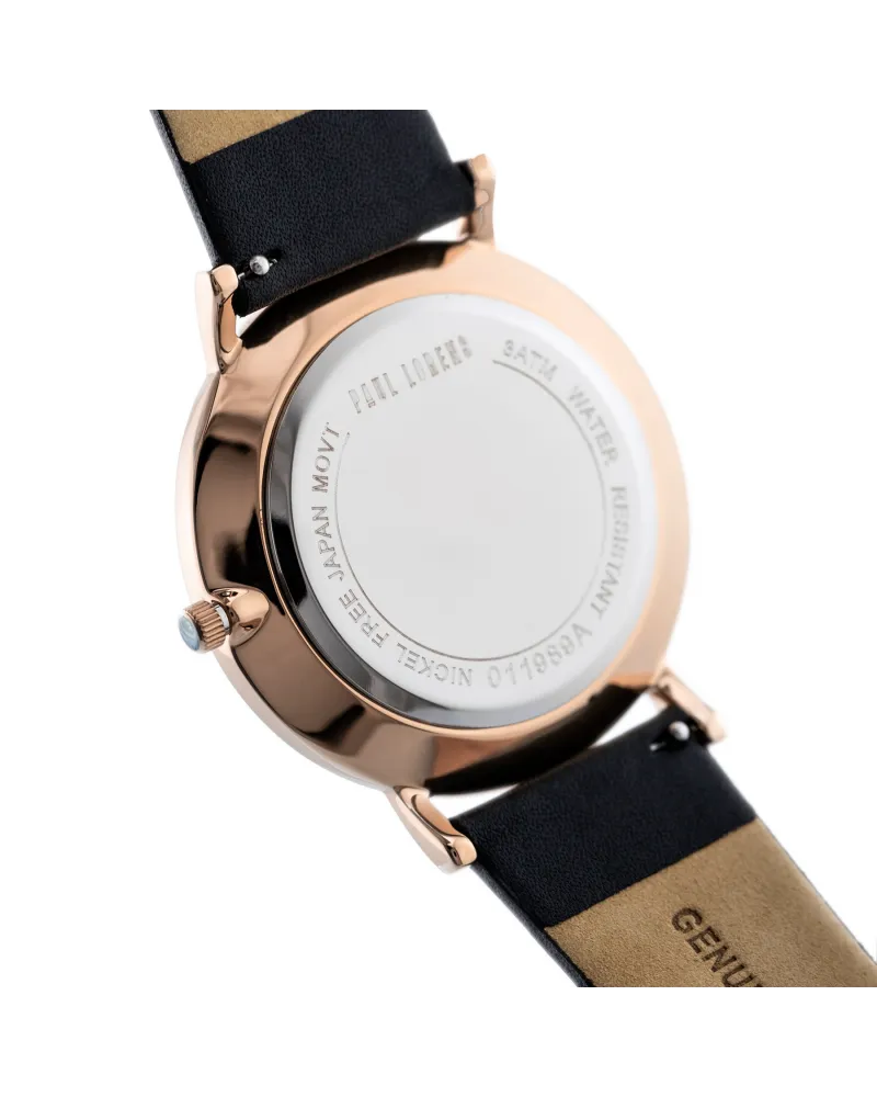 ZEGAREK UNISEX PAUL LORENS - PL11989A7-1A3 (zg519c) + BOX
