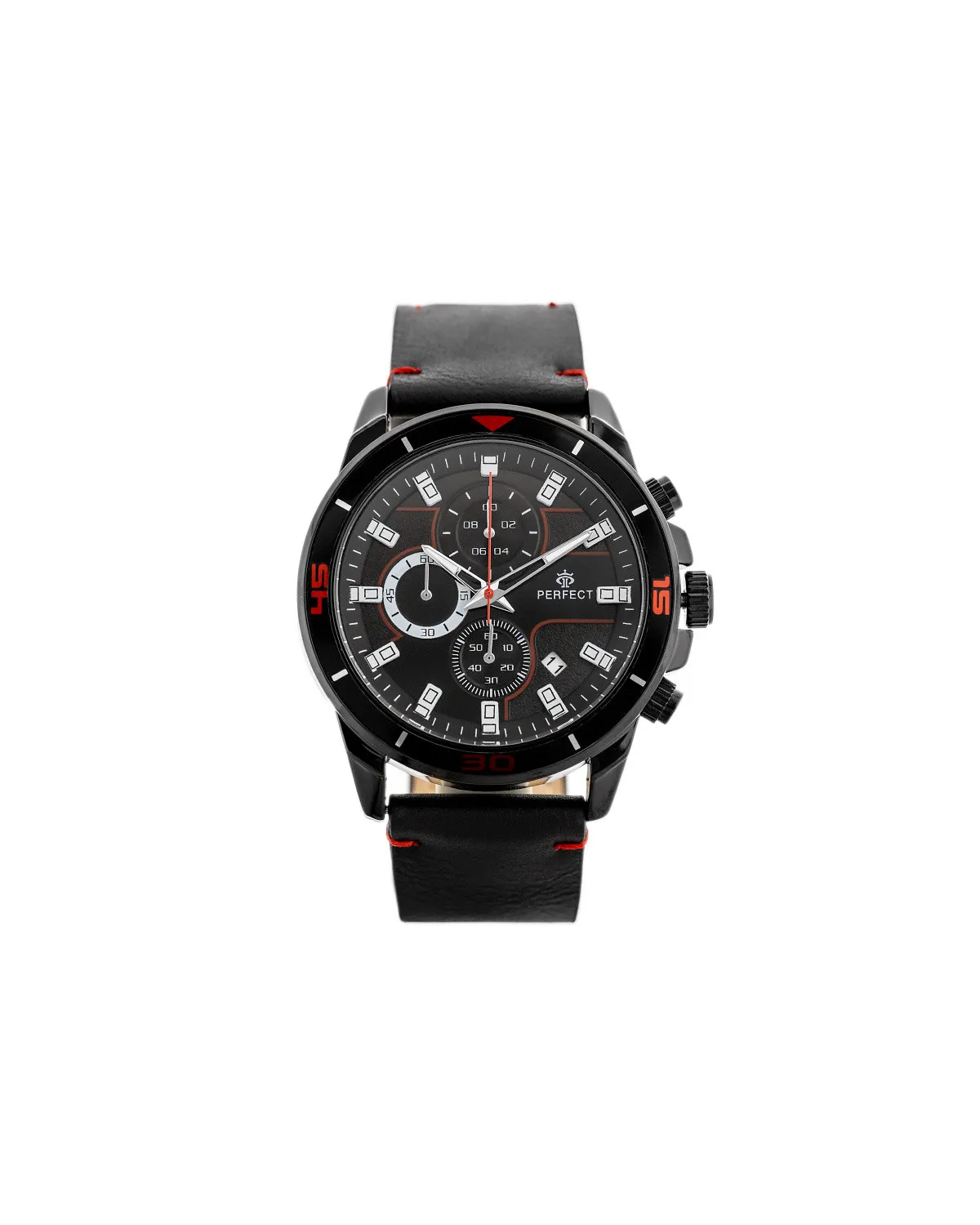 ZEGAREK MĘSKI PERFECT CH02L - CHRONOGRAF (zp351d) + BOX ZEGAREK MĘSKI PERFECT CH02L - CHRONOGRAF (zp351d) + BOX