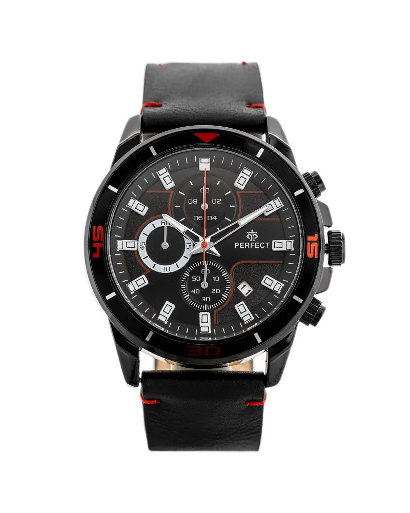 ZEGAREK MĘSKI PERFECT CH02L - CHRONOGRAF (zp351d) + BOX ZEGAREK MĘSKI PERFECT CH02L - CHRONOGRAF (zp351d) + BOX