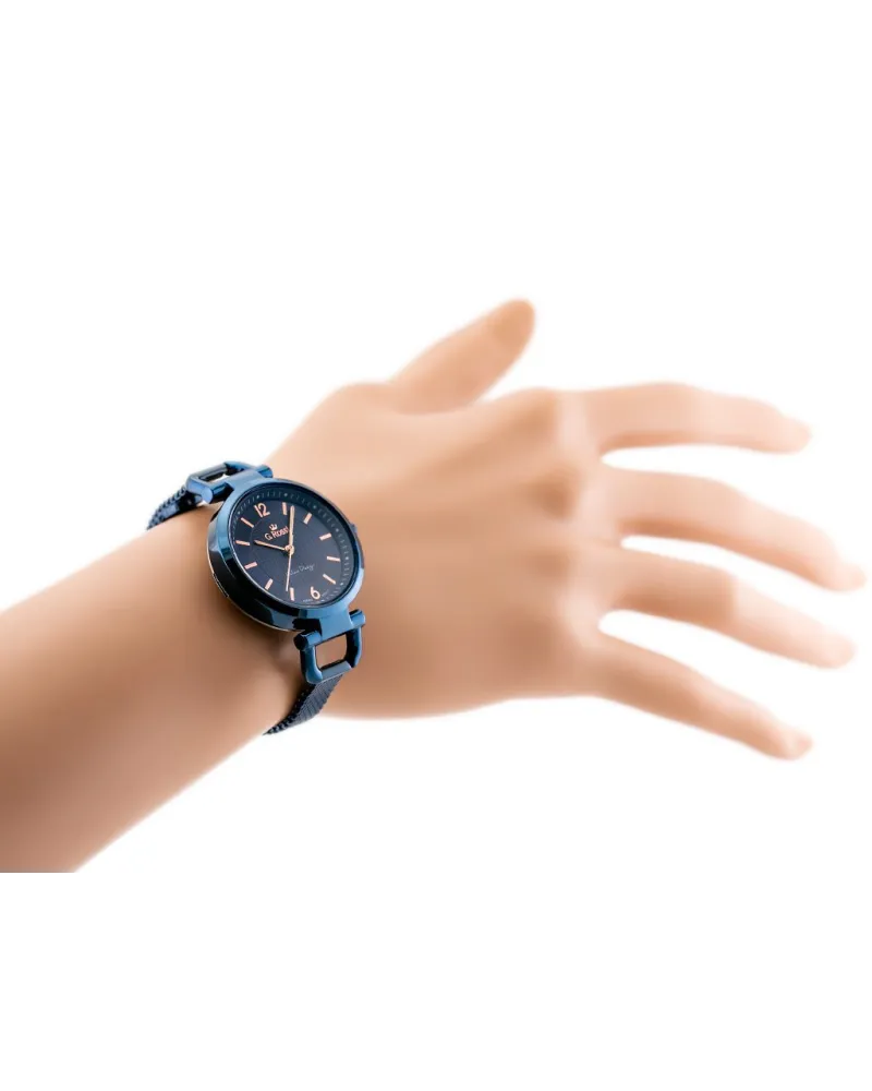 ZEGAREK G. ROSSI - LESTI - 3652B (zg772h) - blue + BOX