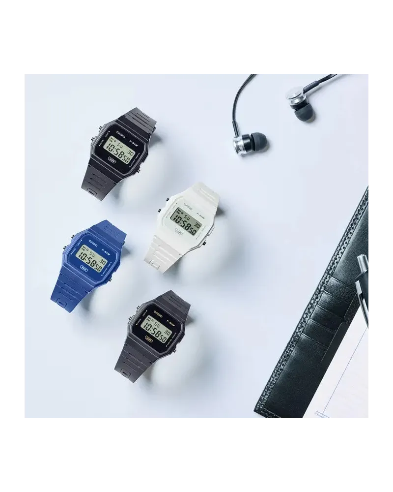 ZEGAREK MĘSKI CASIO F-91WB-2A1DF + BOX ZEGAREK MĘSKI CASIO F-91WB-2A1DF + BOX