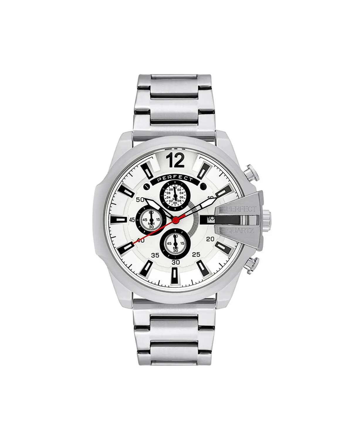 ZEGAREK MĘSKI PERFECT M513CH-01 - CHRONOGRAF (zp387b) + BOX