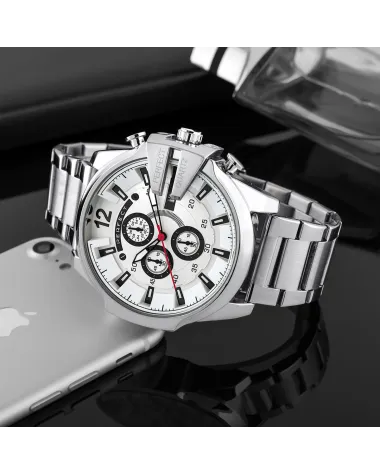 ZEGAREK MĘSKI PERFECT M513CH-01 - CHRONOGRAF (zp387b) + BOX