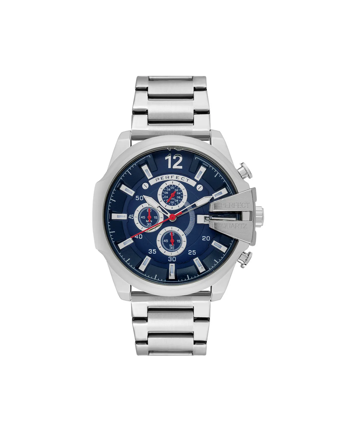 ZEGAREK MĘSKI PERFECT M513CH-04 - CHRONOGRAF (zp387d) + BOX