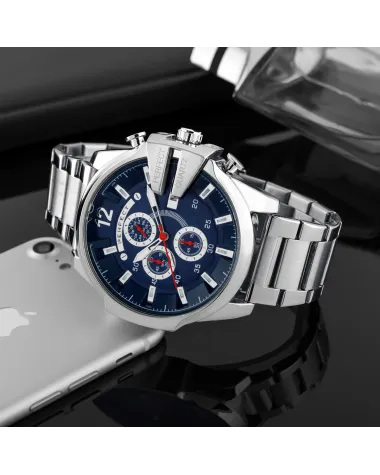 ZEGAREK MĘSKI PERFECT M513CH-04 - CHRONOGRAF (zp387d) + BOX