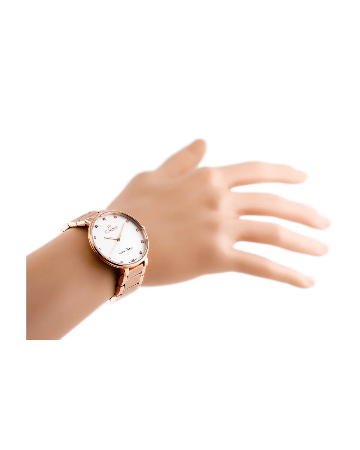 ZEGAREK G. ROSSI - 11155B2-3D3 (zg784e) r.gold + BOX