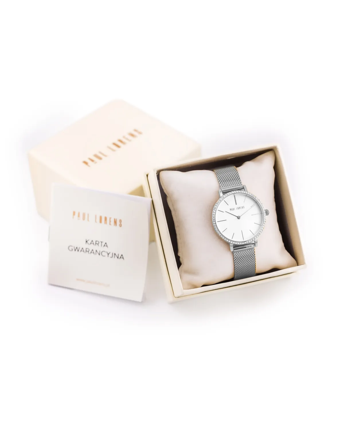 ZEGAREK DAMSKI PAUL LORENS -  PL12894B-3C1 (zg553b) + BOX